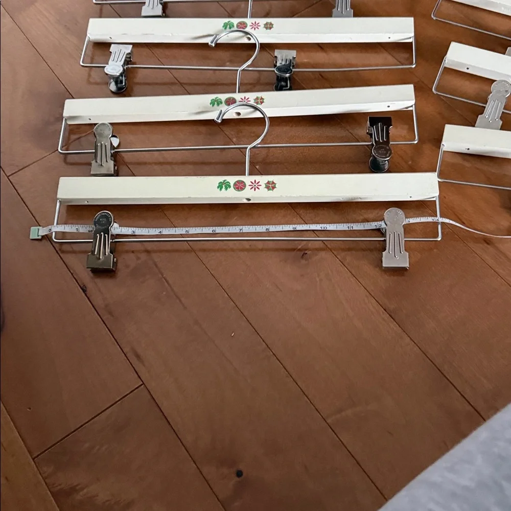 Lily Pulitzer wooden pant hangers Rare